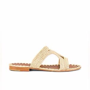 Carrie Forbes Moha woven sandals slides